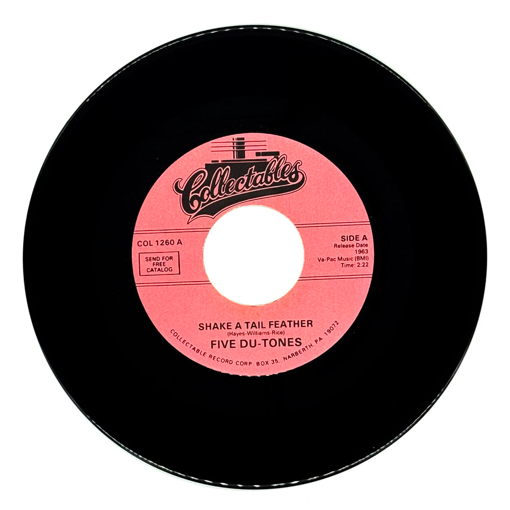 Five Du-Tones :  SHAKE A TAIL FEATHER / DIVORCE COURT