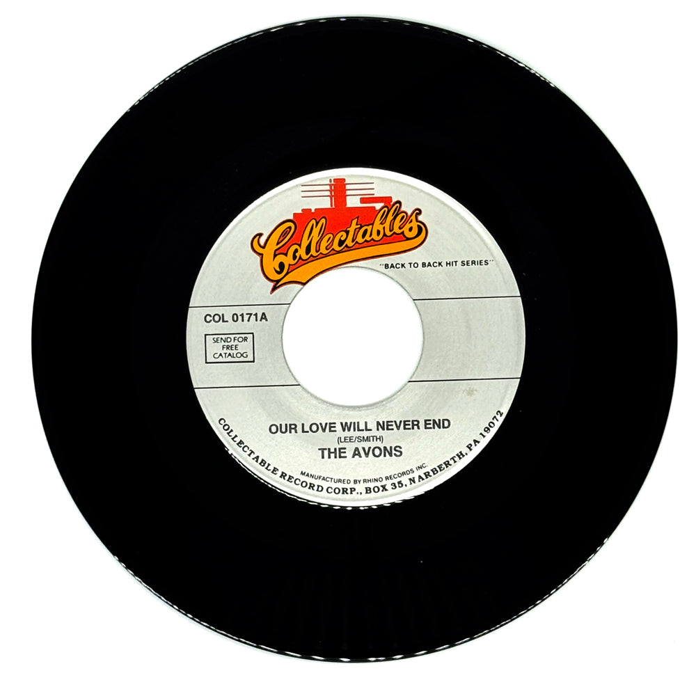 Avons, The : OUR LOVE WILL NEVER END/ WHISPER (SOFTLY)