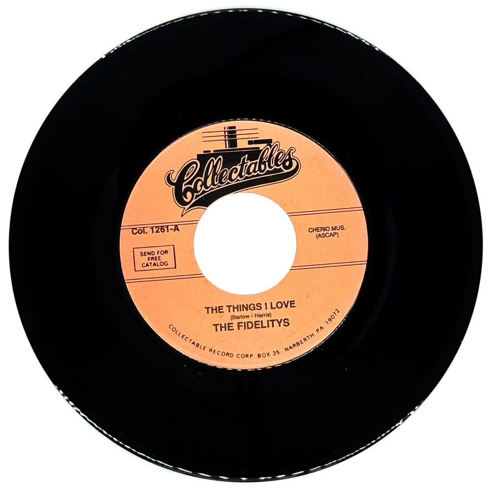 Fidelitys, The : THE THINGS I LOVE/ HOLD ON TO WHAT YOU'VE GOT
