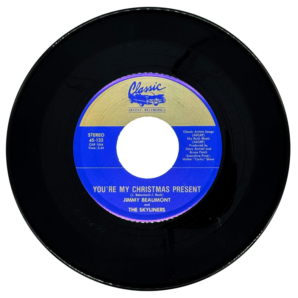 Jimmy Beaumont and The Skyliners : YOU'RE MY CHRISTMAS PRESENT/ ANOTHER LONELY NEW YEARS EVE