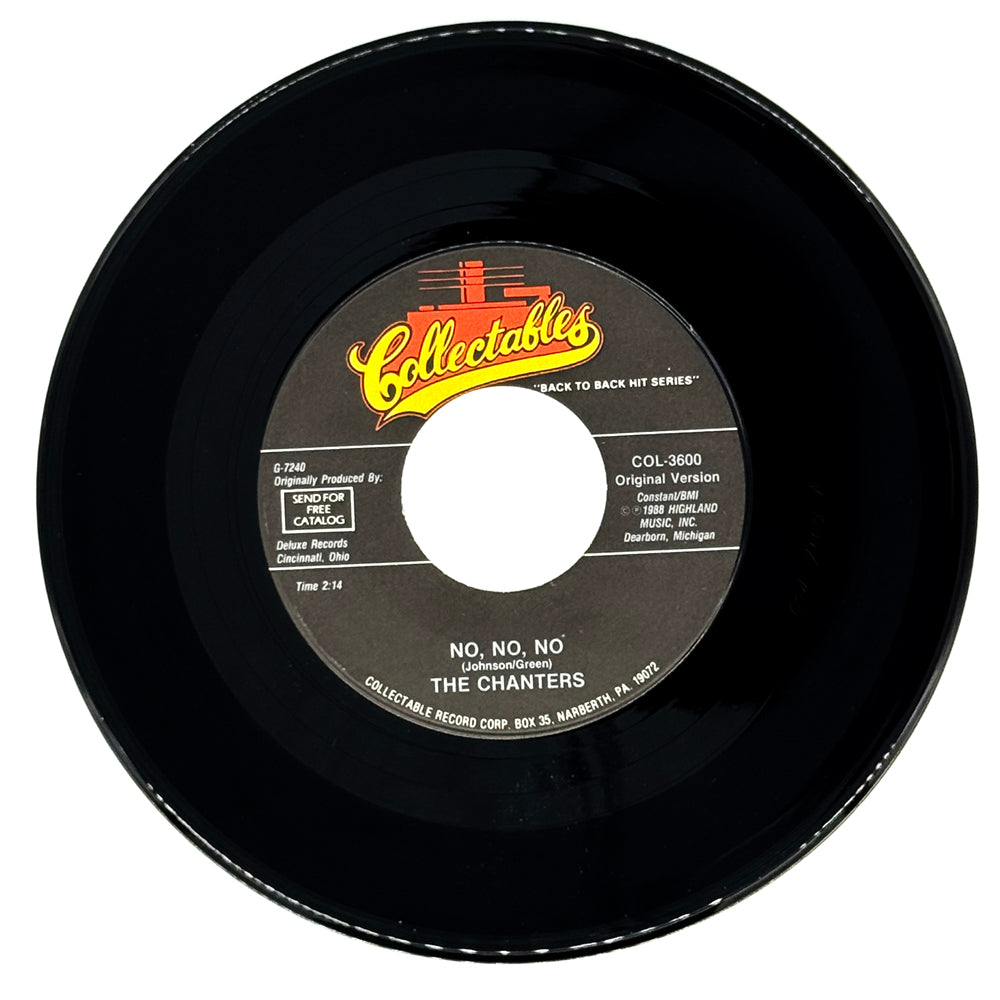 Chanters, The : NO, NO, NO/ ROW YOUR BOAT