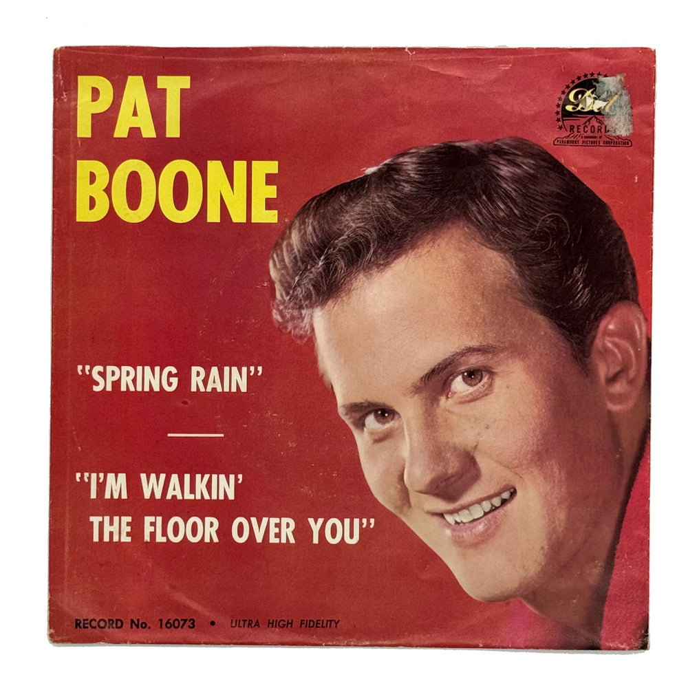 Pat Boone : SPRING RAIN/ I'M WALKIN' THE FLOOR OVER YOU