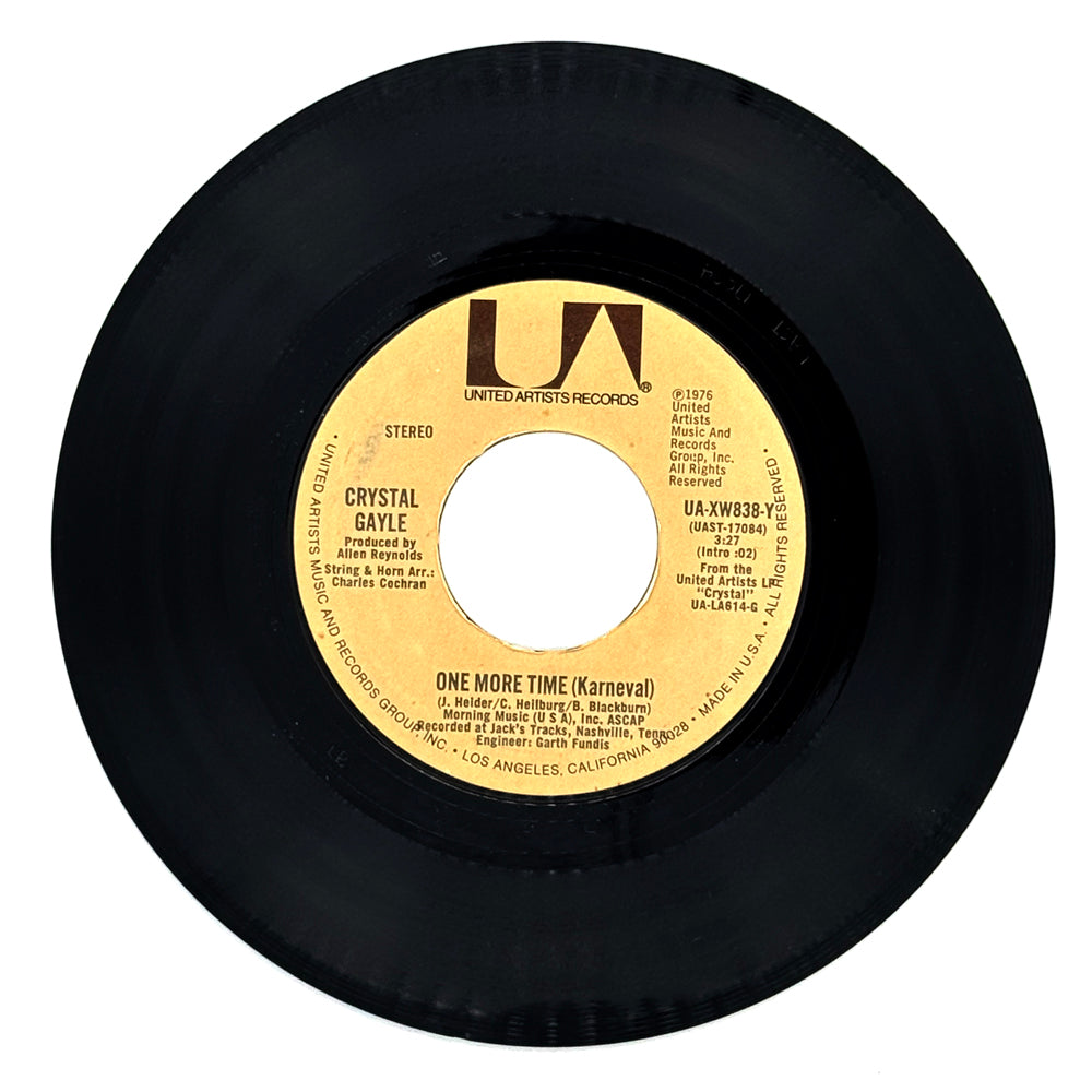 Crystal Gayle : ONE MORE TIME (KARNEVAL)/ OH MY SOUL