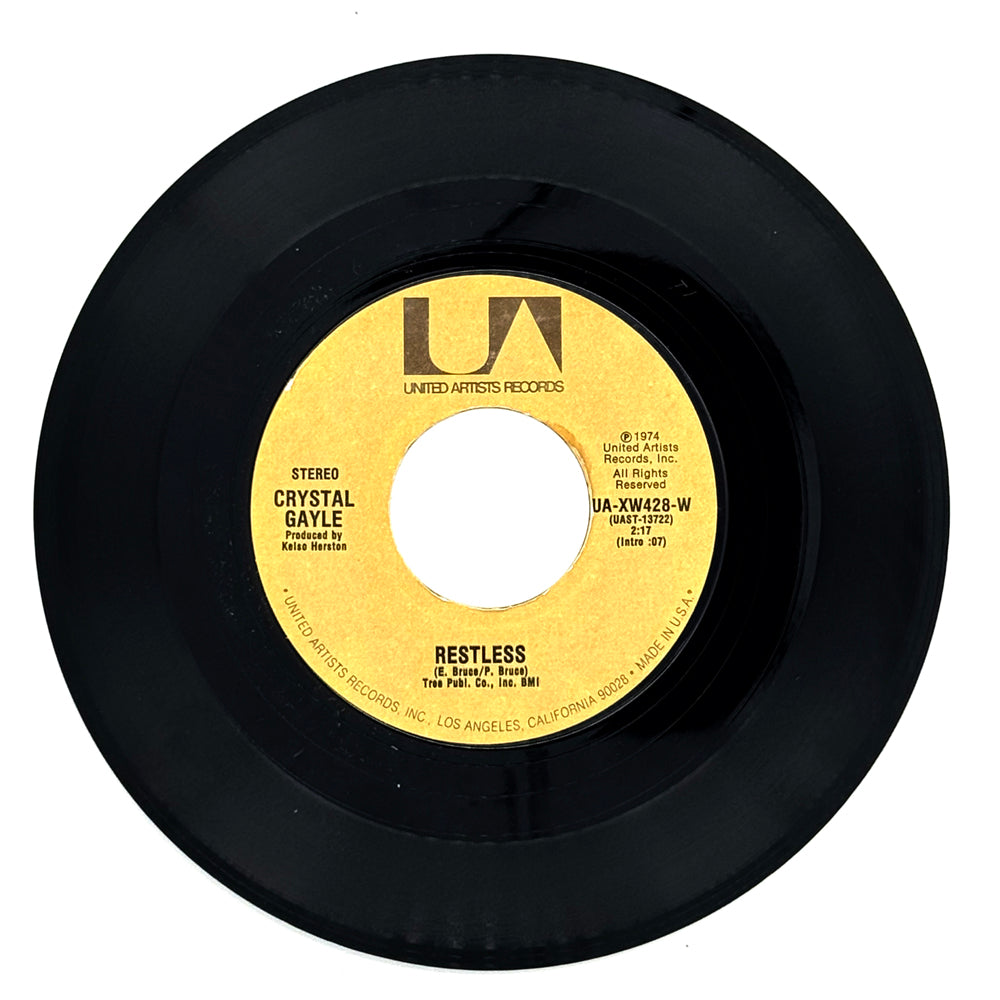 Crystal Gayle : RESTLESS/ LAY BACK LOVER