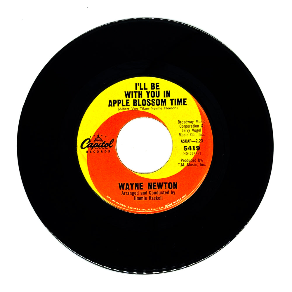 Wayne Newton : I'LL BE WITH YOU IN APPLE BLOSSOM TIME/ LAURA LEE