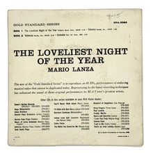 Load image into Gallery viewer, Mario Lanza : THE LOVELIEST NIGHT OF THE YEAR EP
