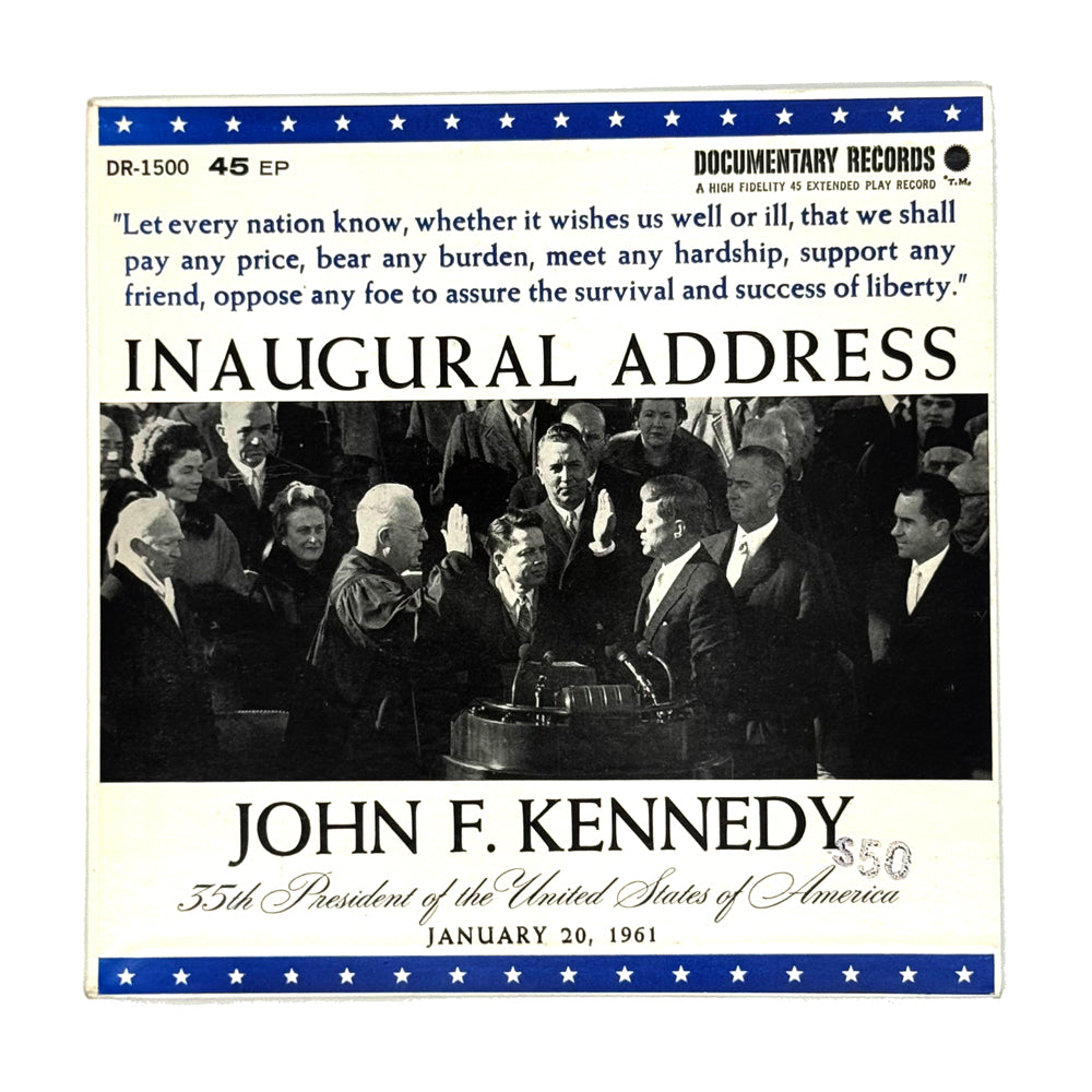 John F. Kennedy : THE INAUGURAL ADDRESS OF... EP