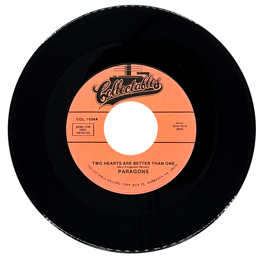 Paragons, The : TWO HEARTS ARE BETTER THAN ONE/ GIVE ME LOVE