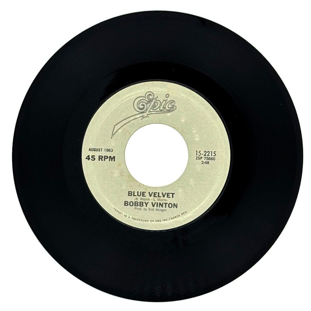 Bobby Vinton : BLUE VELVET/ BLUE ON BLUE