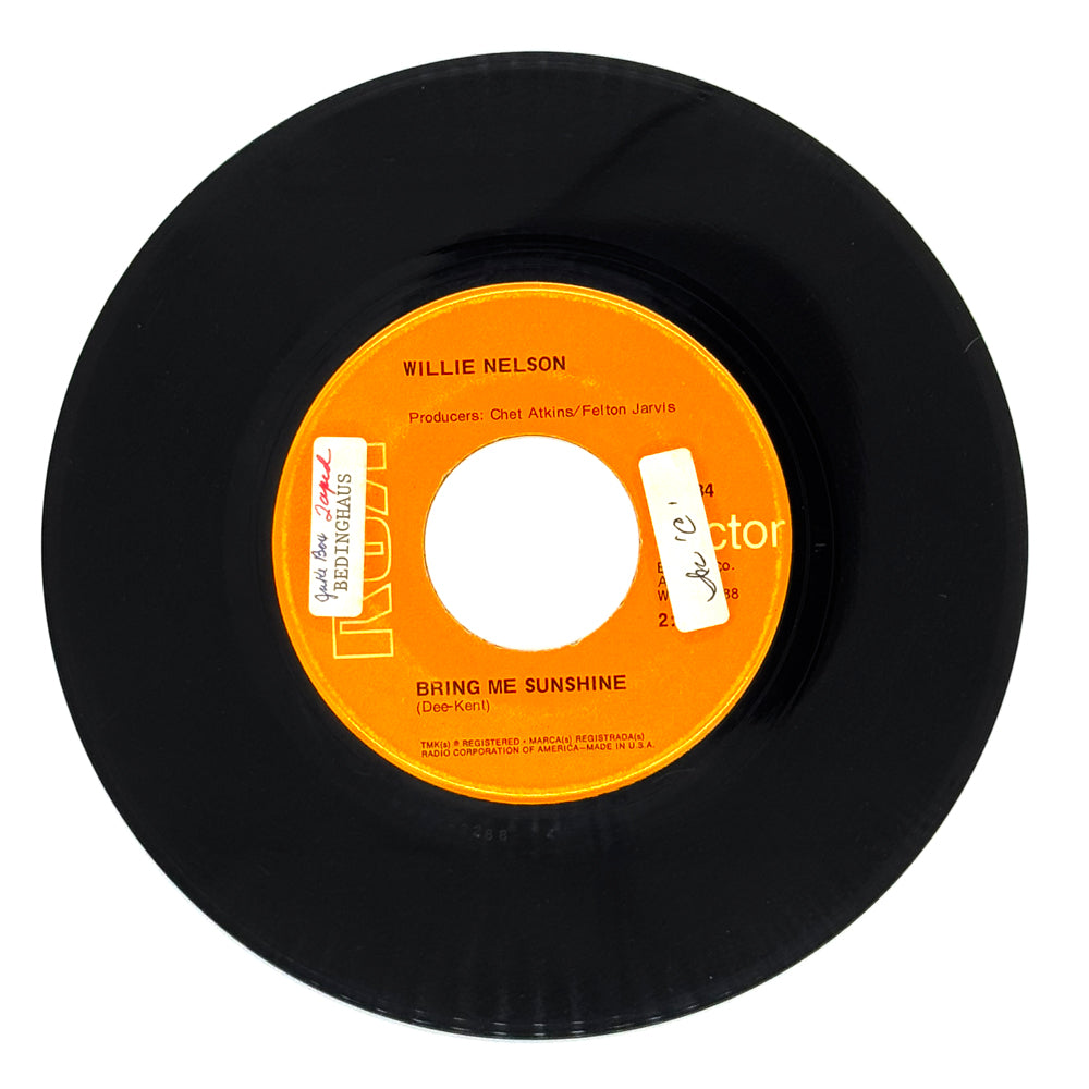 Willie Nelson : BRING ME SUNSHINE/ DON'T SAY LOVE OR NOTHING