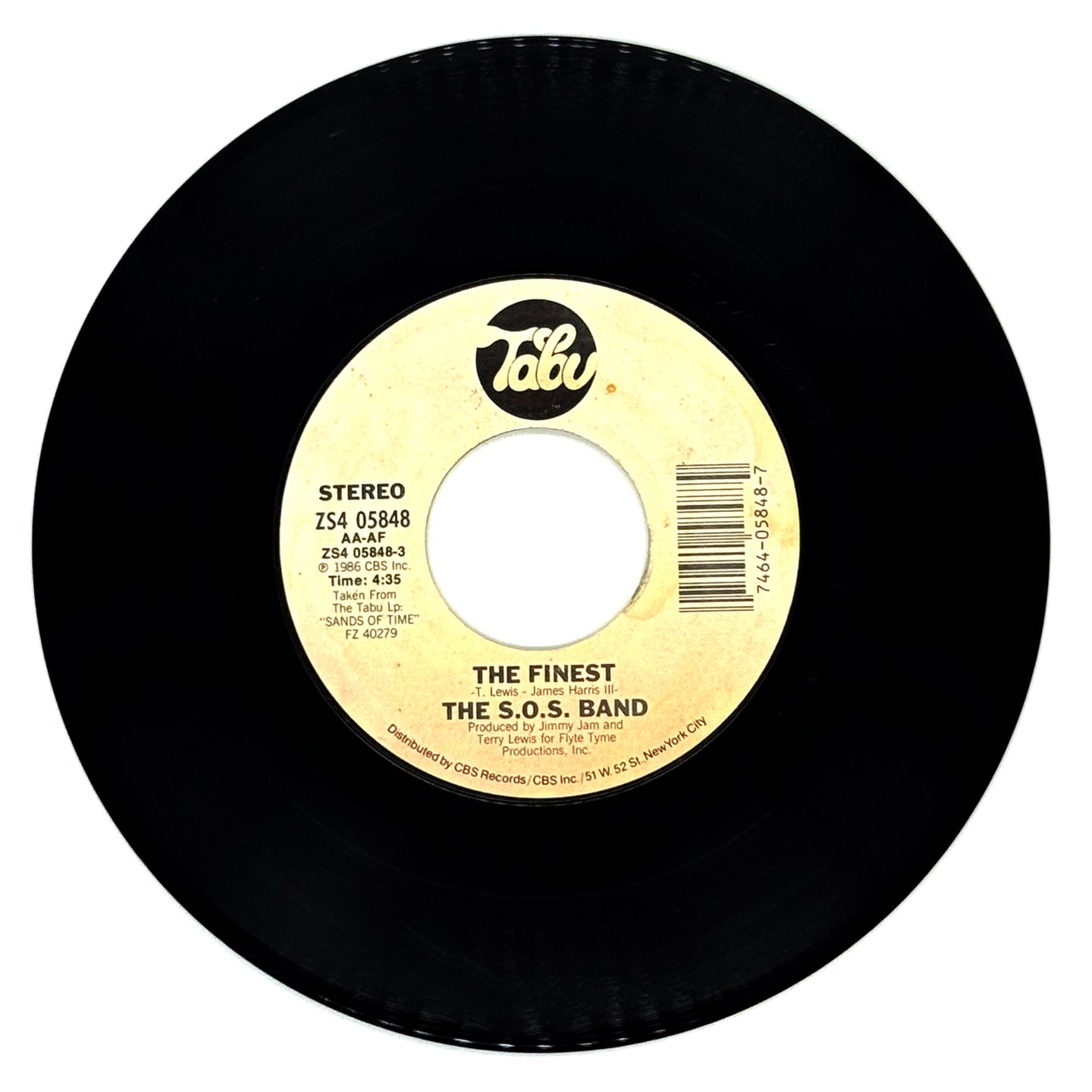 S.O.S. Band, The : THE FINEST/ I DON'T WANT NOBODY ELSE