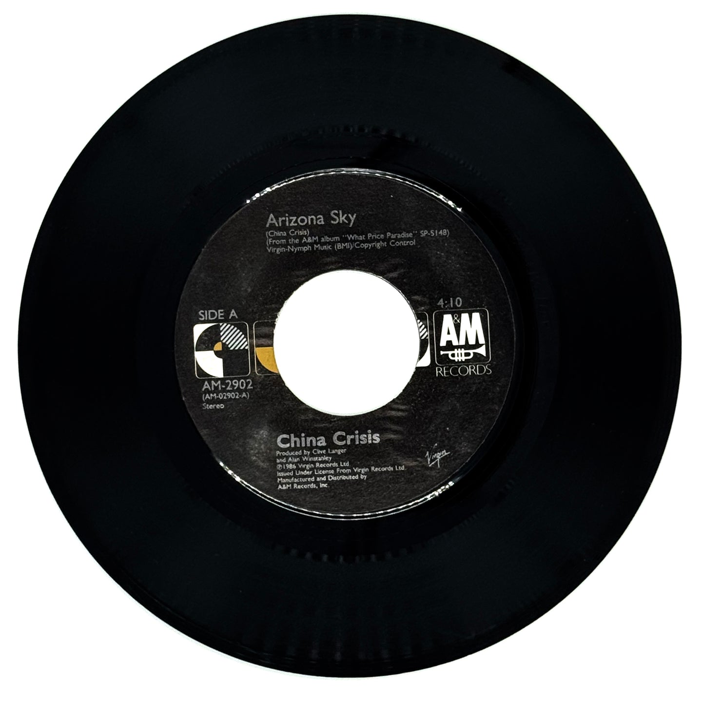 China Crisis : ARIZONA SKY/ TRADING IN GOLD