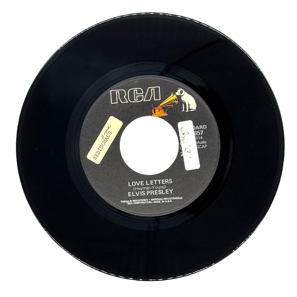 Elvis Presley : LOVE LETTERS/ COME WHAT MAY