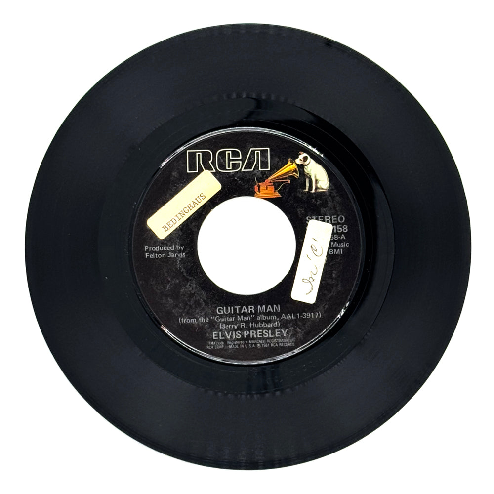 Elvis Presley : GUITAR MAN/ FADED LOVE