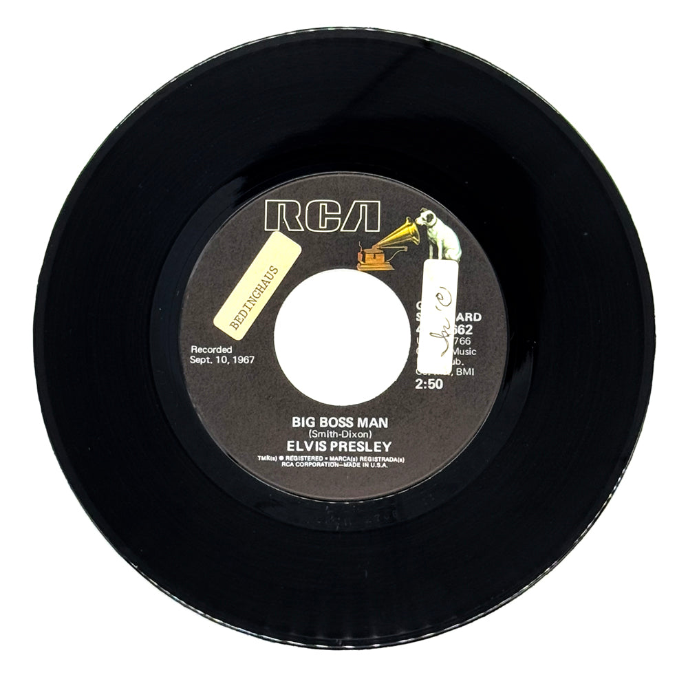 Elvis Presley : BIG BOSS MAN/YOU DON'T KNOW ME