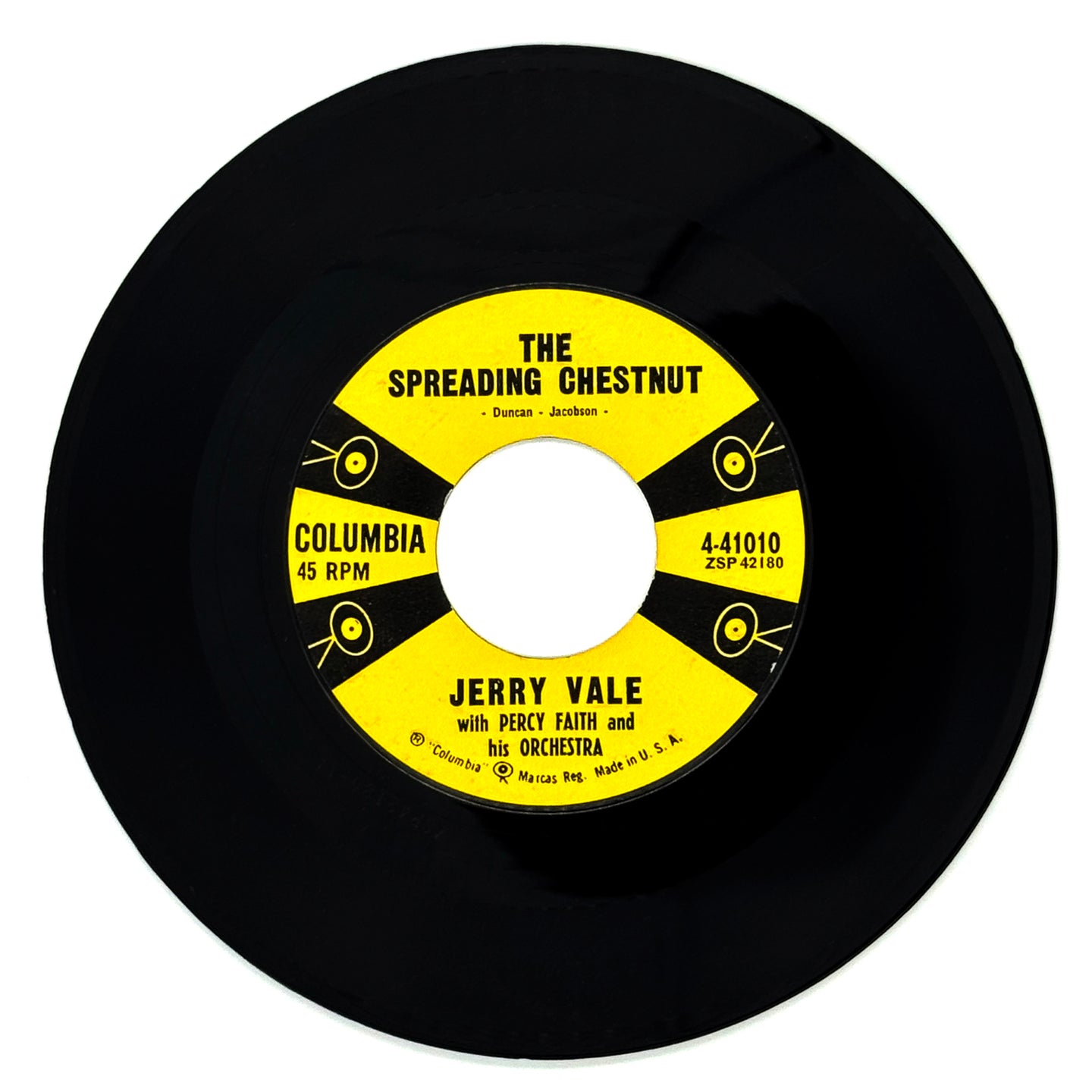 Jerry Vale : THE SPREADING CHESTNUT/ PRETEND YOU DON'T SEE ME