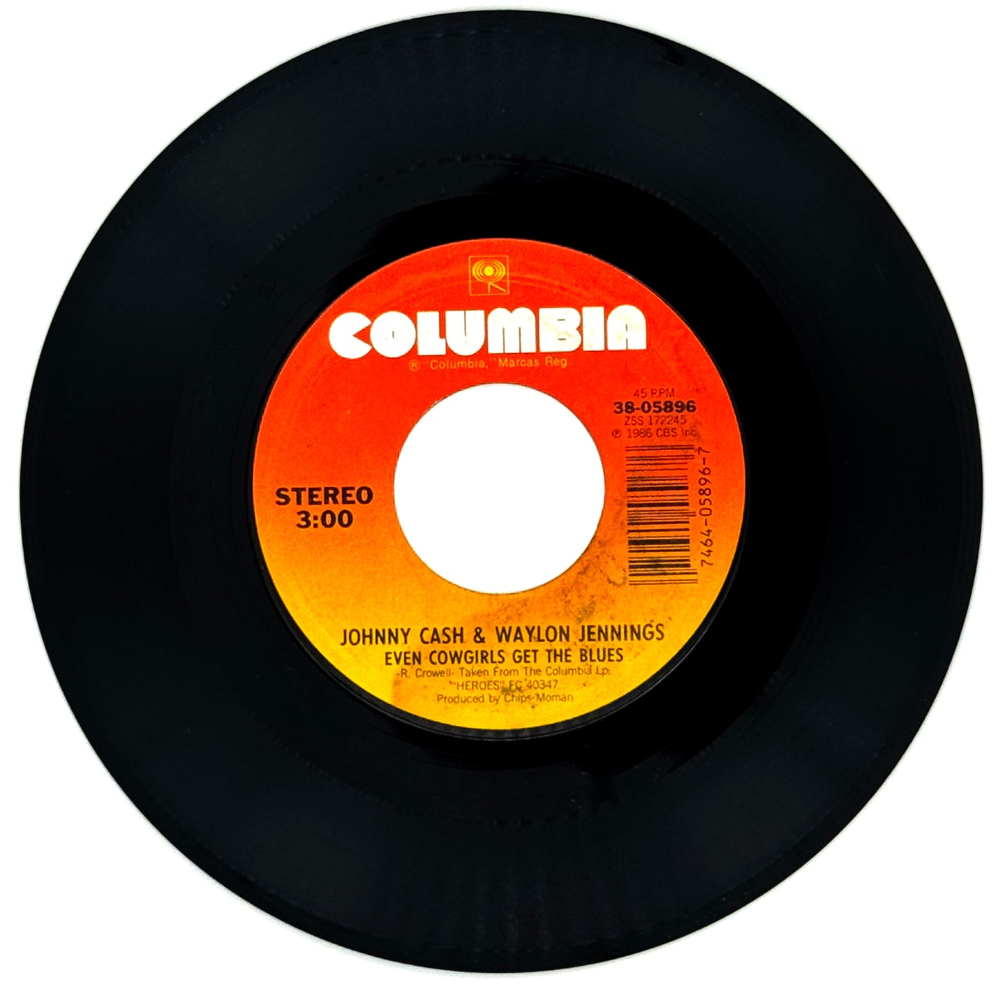 Johnny Cash & Waylon Jennings : EVEN COWGIRLS GET THE BLUES/ AMERICAN BY BIRTH