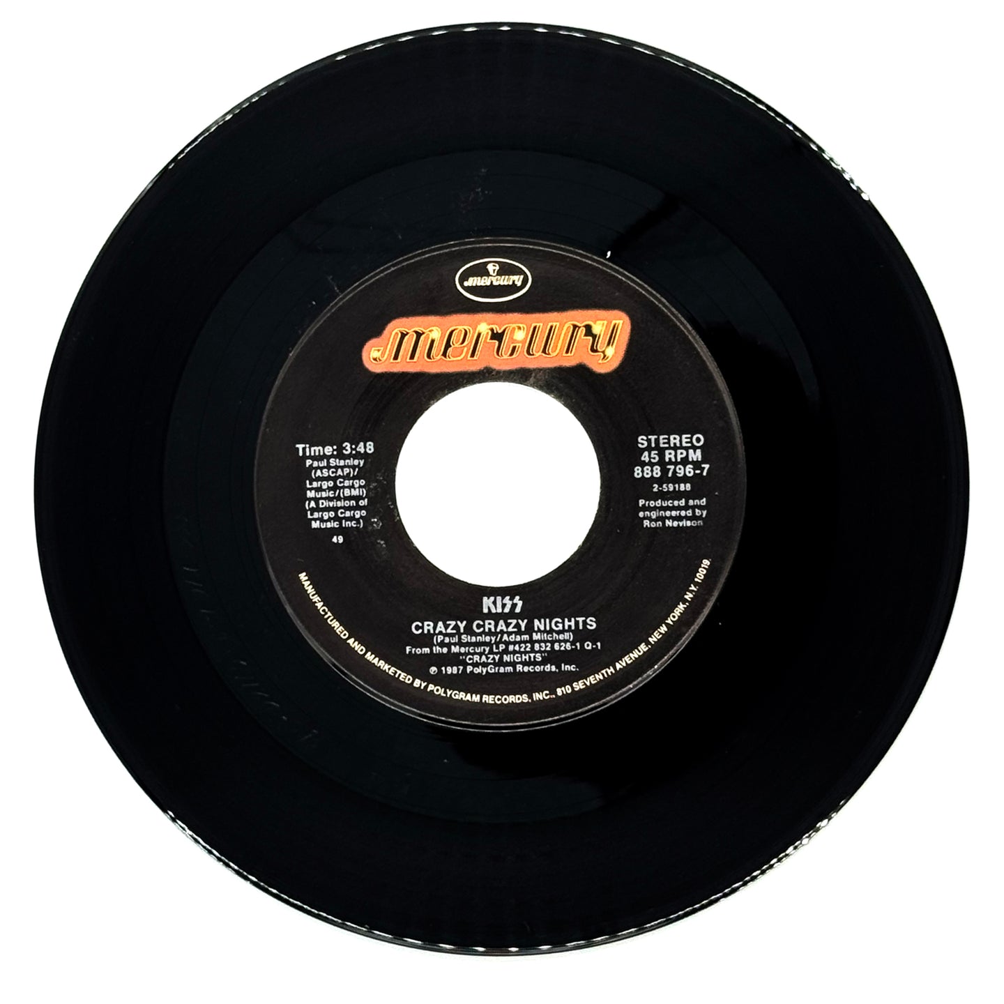 Kiss : CRAZY CRAZY NIGHTS/ NO NO NO