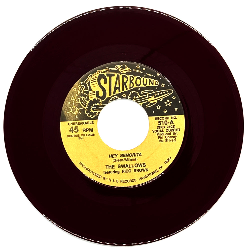 Swallows, The feat. Rico Brown : HEY SENORITA/ Swallows, The feat. Eddie Rich : MY GRANDMOTHER'S CHRISTMAS