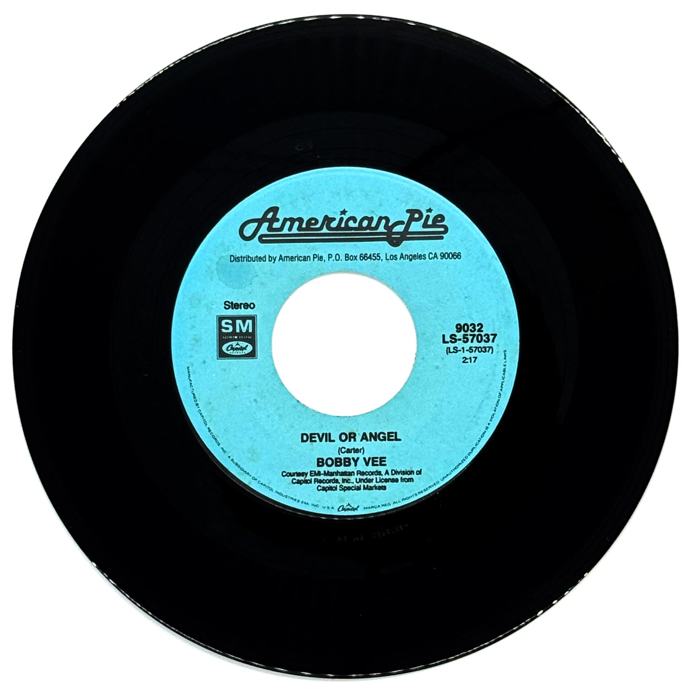 Bobby Vee : DEVIL OR ANGEL/ Eddie Cochran : C'MON EVERYBODY
