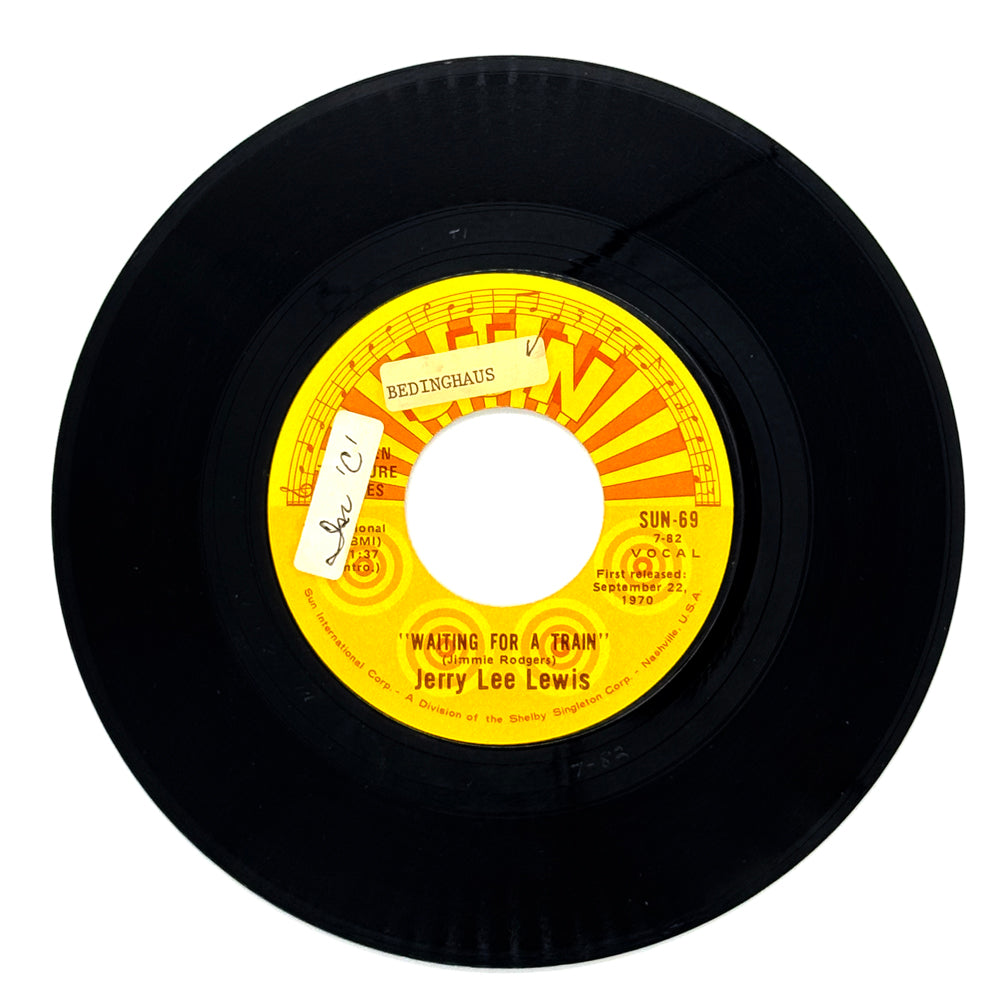 Jerry Lee Lewis : WAITING FOR A TRAIN/ I CAN'T SEEM TO SAY GOODBYE