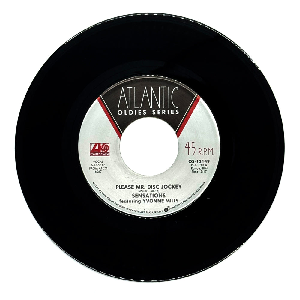Sensations, The feat. Yvonne Mills : PLEASE MR. DISC JOCKEY/ The Coasters : ZING! WENT THE STRINGS OF MY HEART