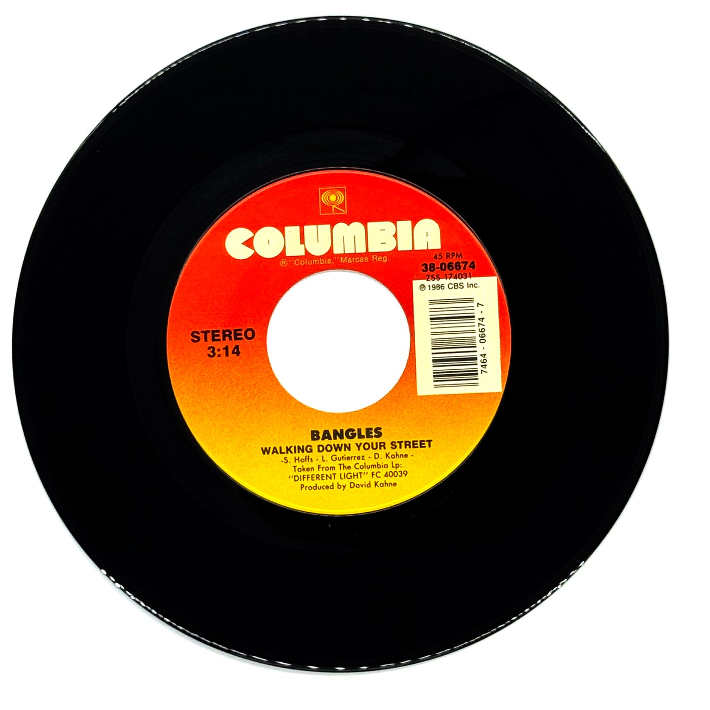Bangles : WALKING DOWN YOUR STREET/ LET IT GO