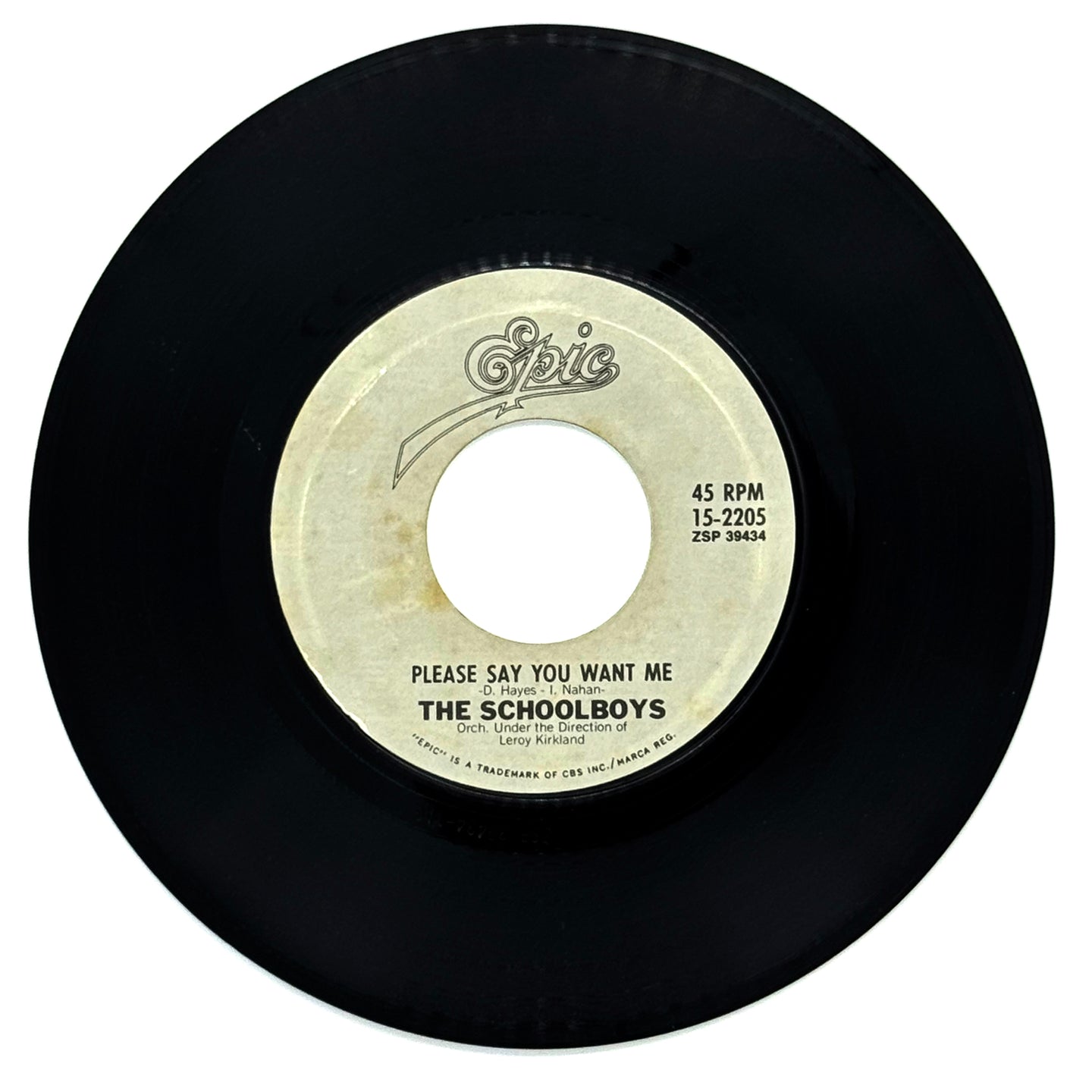 Schoolboys, The : PLEASE SAY YOU WANT ME/ CAROL