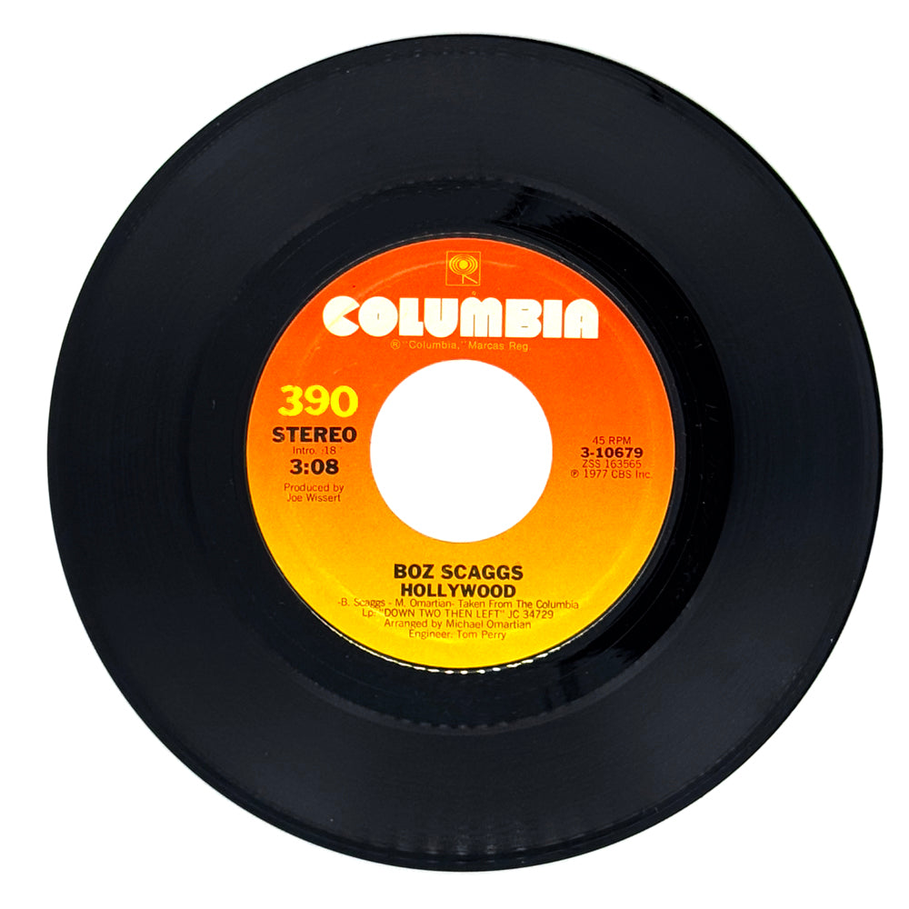 Boz Scaggs : HOLLYWOOD/ A CLUE