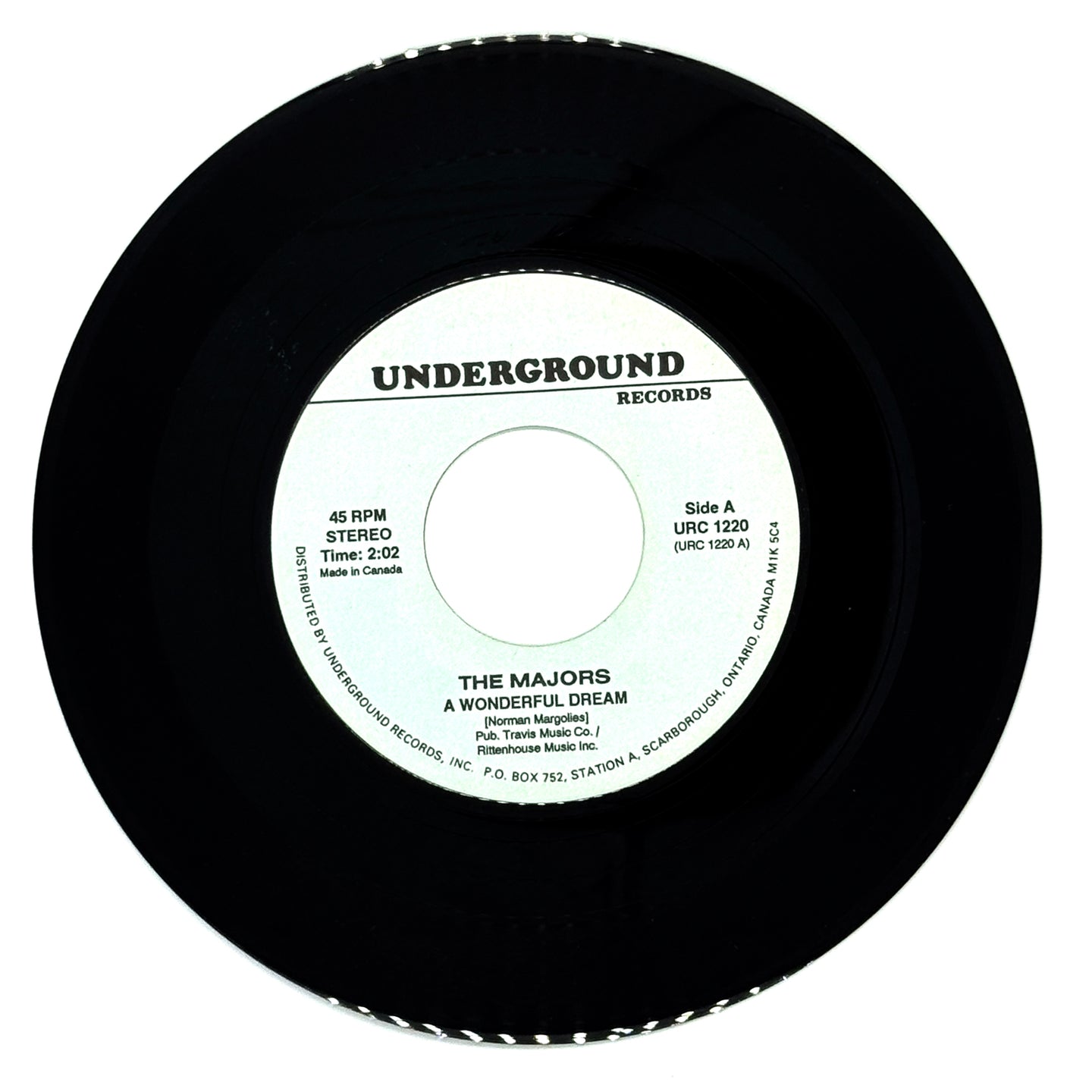 Majors, The : A WONDERFUL DREAM/ Frijid Pink : HOUSE OF THE RISING SUN