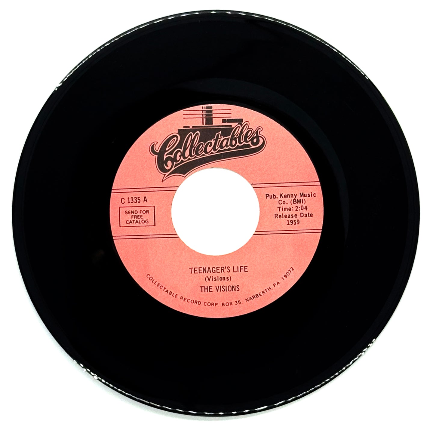 Visions, The : TEENAGER'S LIFE/ LITTLE MOON