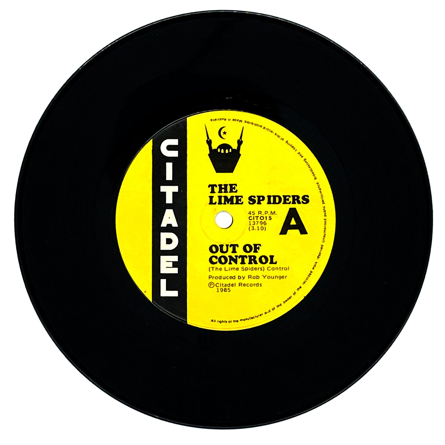 Lime Spiders, The : OUT OF CONTROL/ SAVE MY SOUL