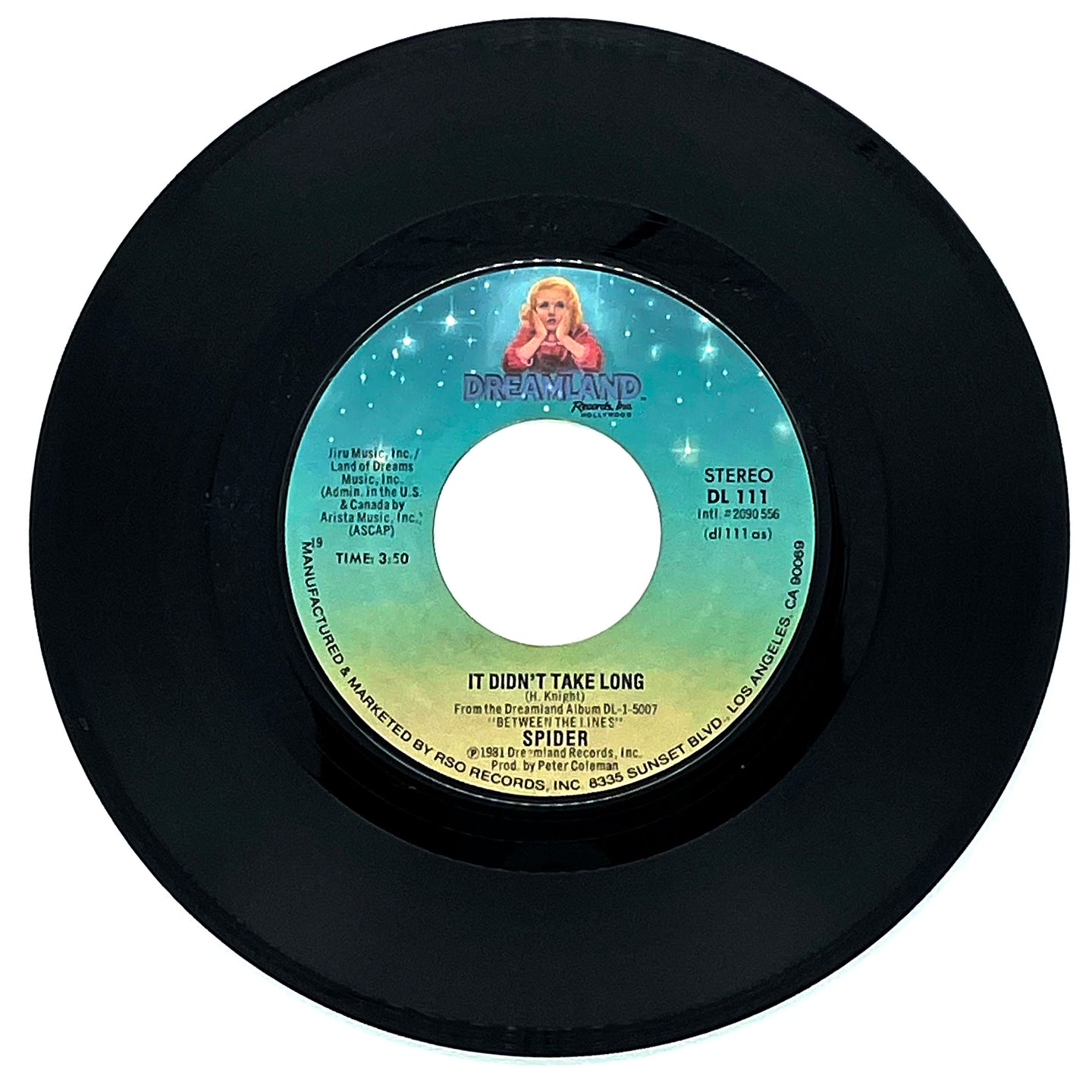 Spider : IT DIDN'T TAKE LONG/ I LOVE