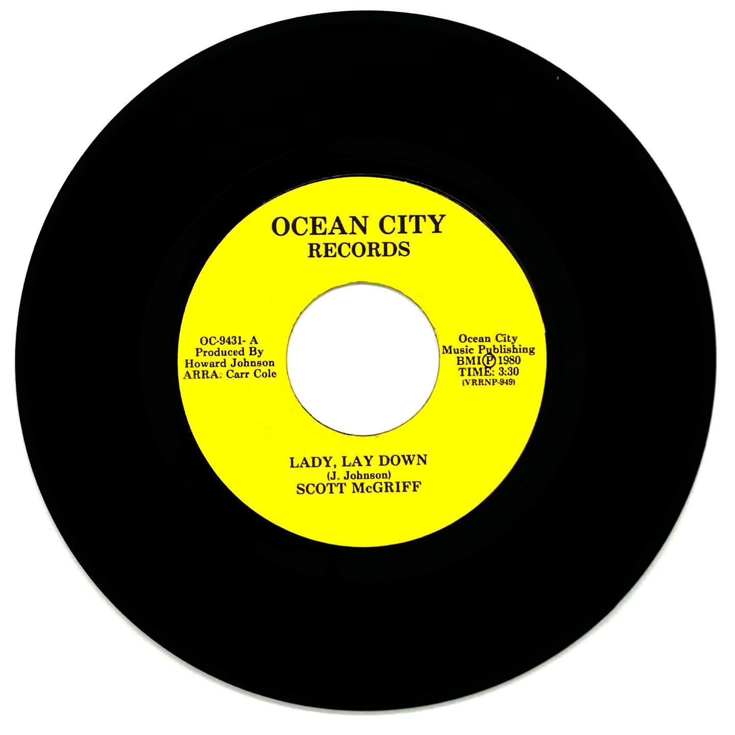 Scott McGriff : LADY, LAY DOWN/ I'M IN TROUBLE WITH THE LAW