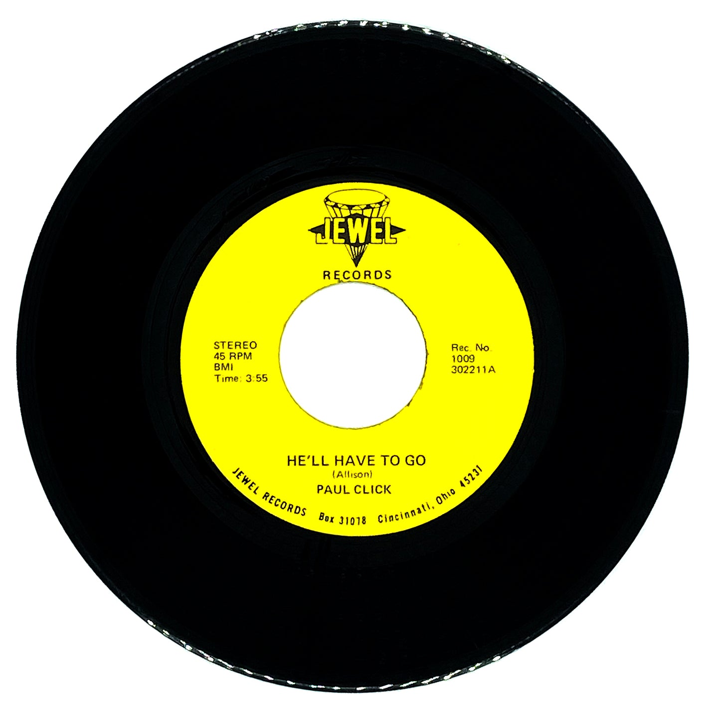 Paul Click : HE'LL HAVE TO GO/ HE CAN'T FILL MY SHOES