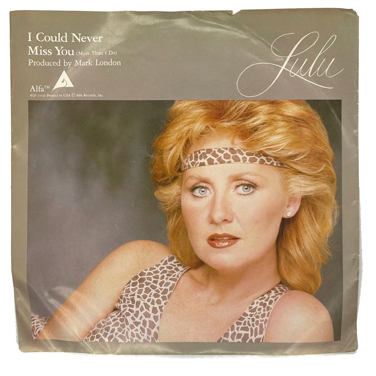 Lulu : I COULD NEVER MISS YOU (MORE THAN I DO)/ DANCE TO THE FEELING IN YOUR HEART