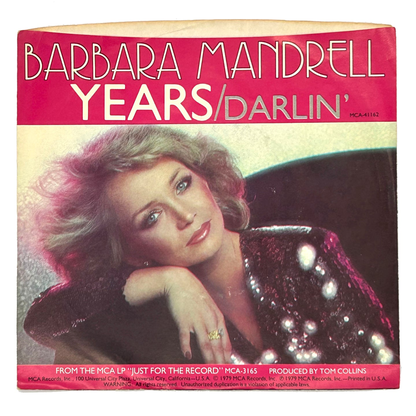 • Barbara Mandrell : YEARS/ DARLIN'