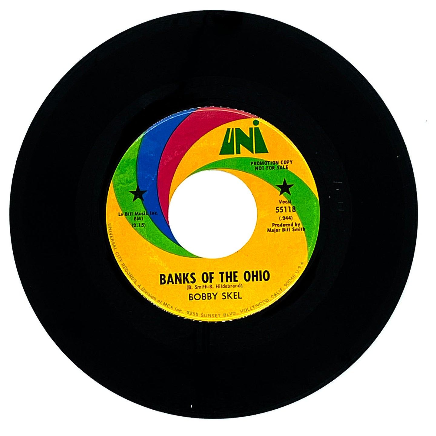Bobby Skel : BANKS OF THE OHIO/ BABY COME BACK