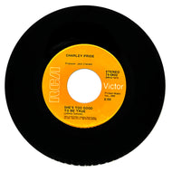 Charley Pride : SHE'S TOO GOOD TO BE TRUE/ SHE'S THAT KIND