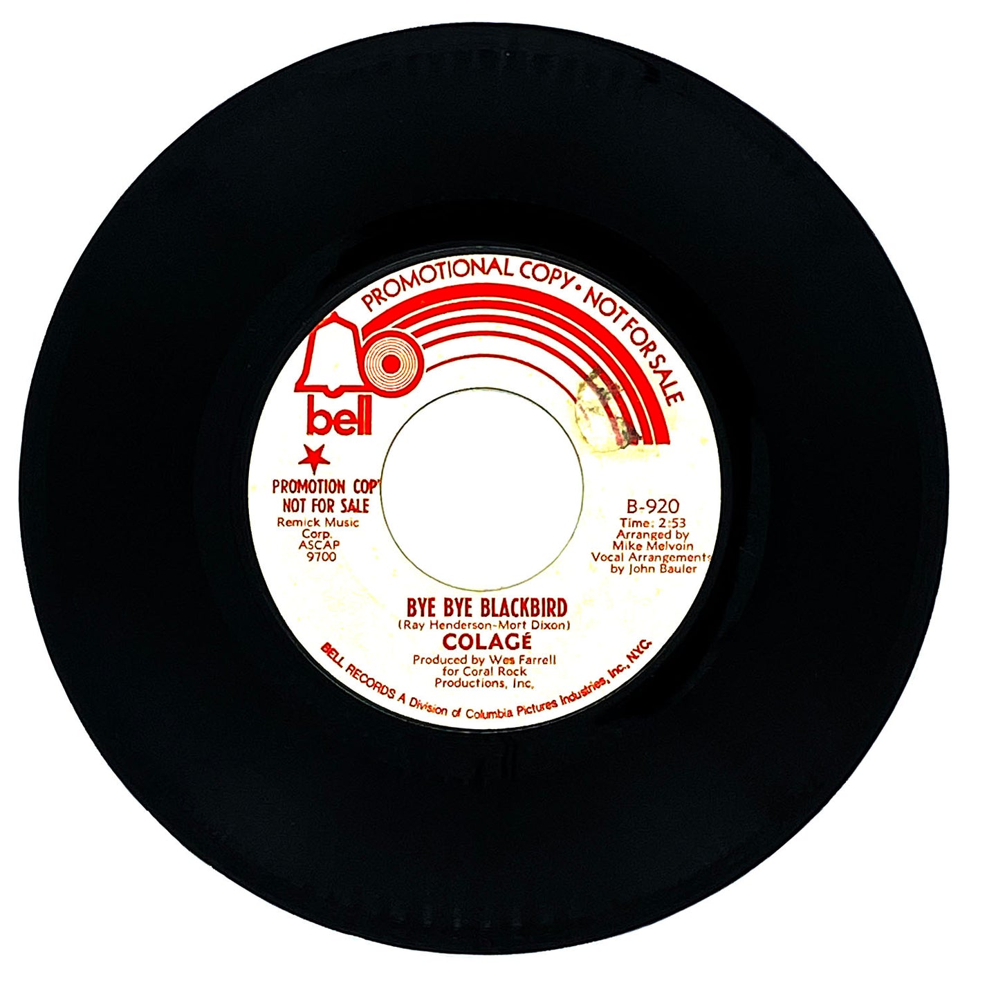 Colage : BYE BYE BLACKBIRD/ MY KIND OF MUSIC
