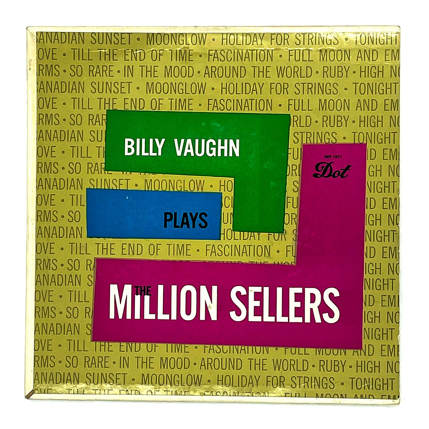• Billy Vaughn : PLAYS THE MILLION SELLERS