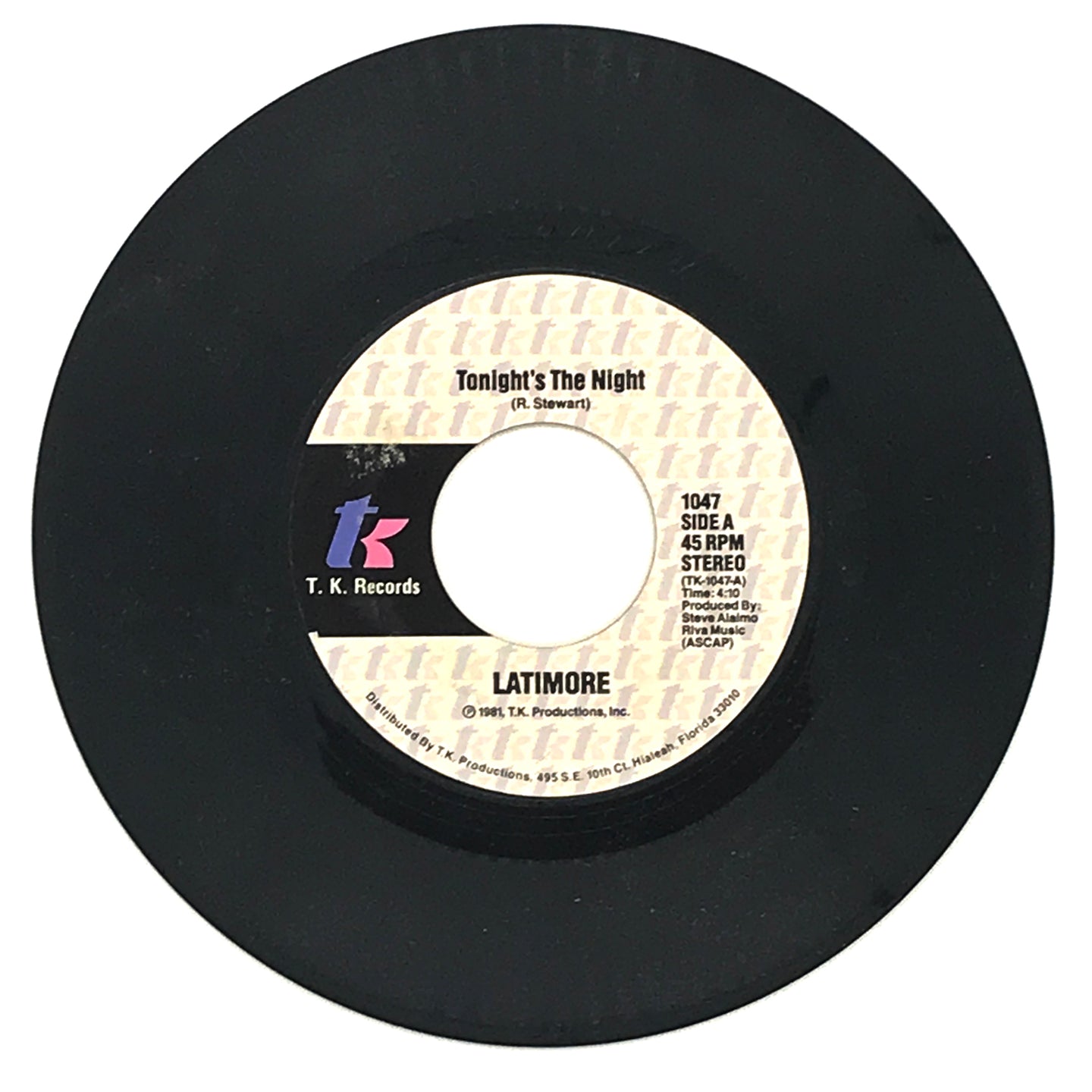 Latimore : TONIGHT'S THE NIGHT/ OUT TO GET'CHA