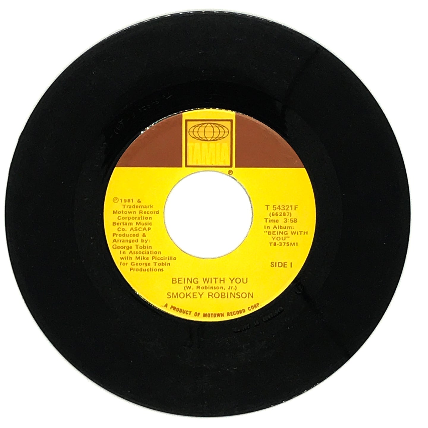 Smokey Robinson : BEING WITH YOU/ WHAT'S IN YOUR LIFE FOR ME