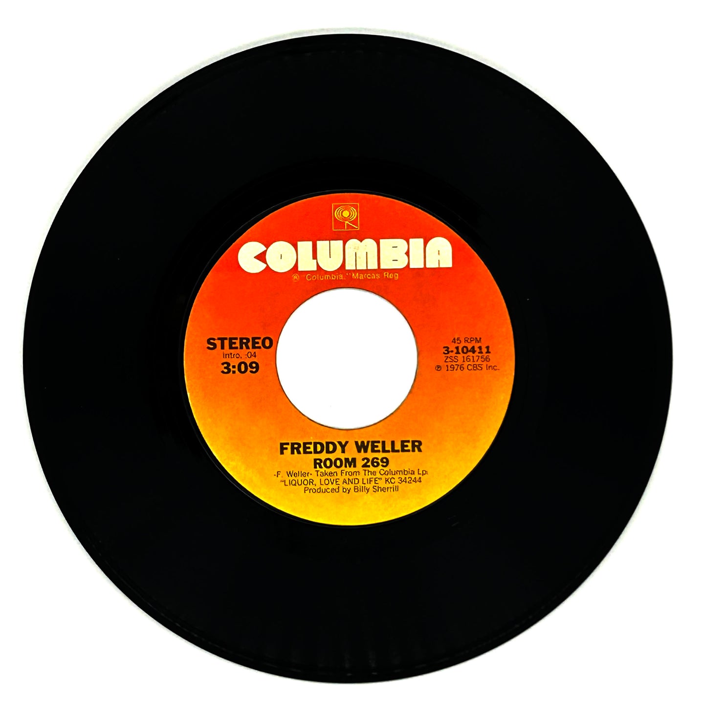 Freddy Weller : ROOM 269/ I DRANK MYSELF SOBER