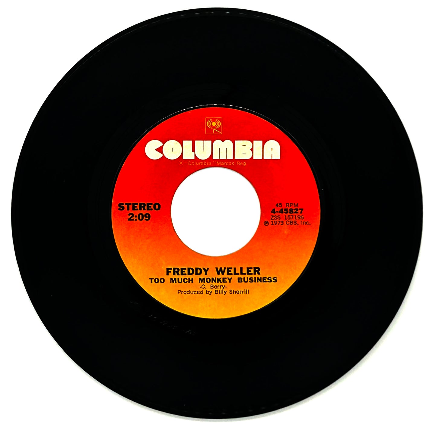 Freddy Weller : TOO MUCH MONKEY BUSINESS/ IT SURE FEELS GOOD (TO BE LOVED AGAIN)