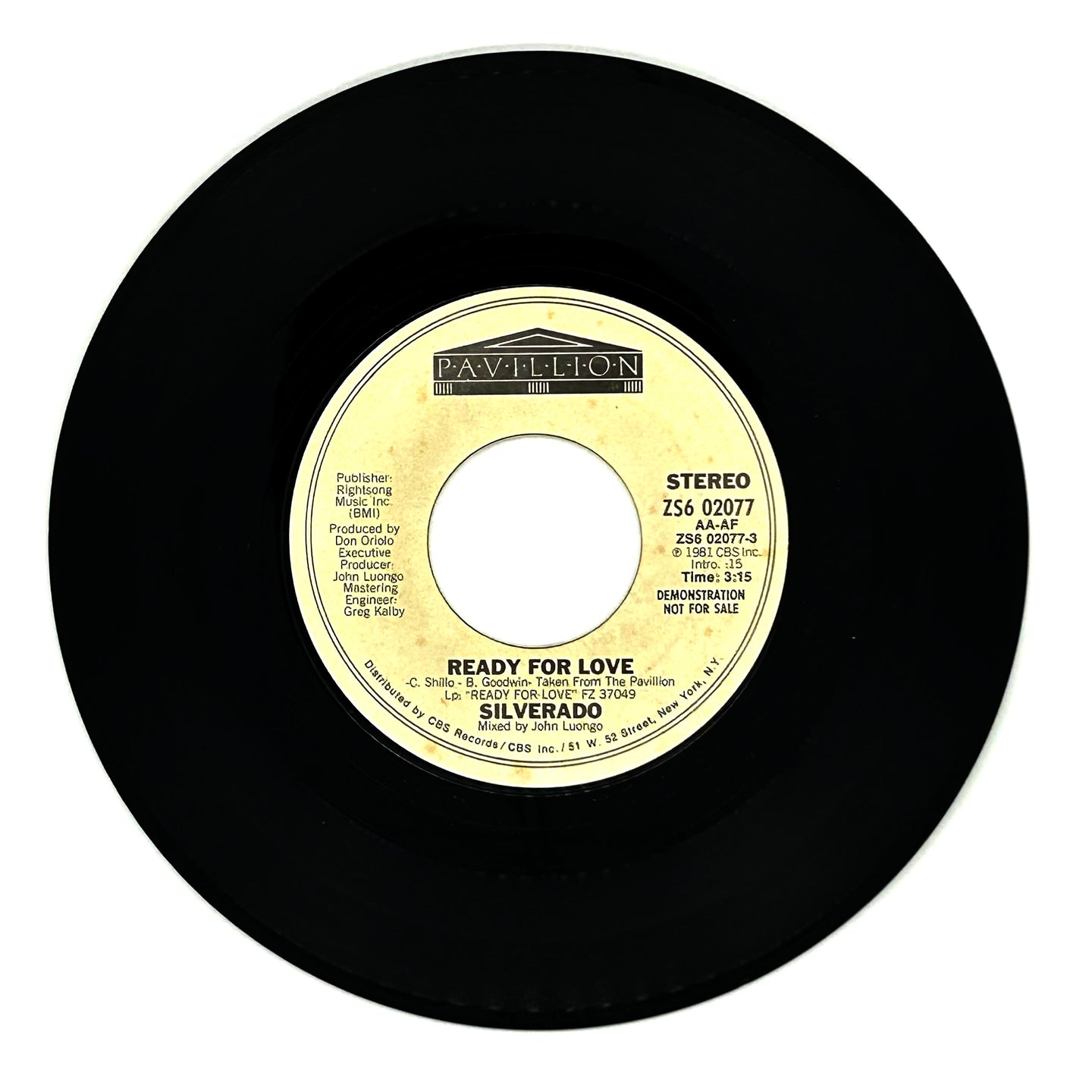 Silverado : READY FOR LOVE/ READY FOR LOVE