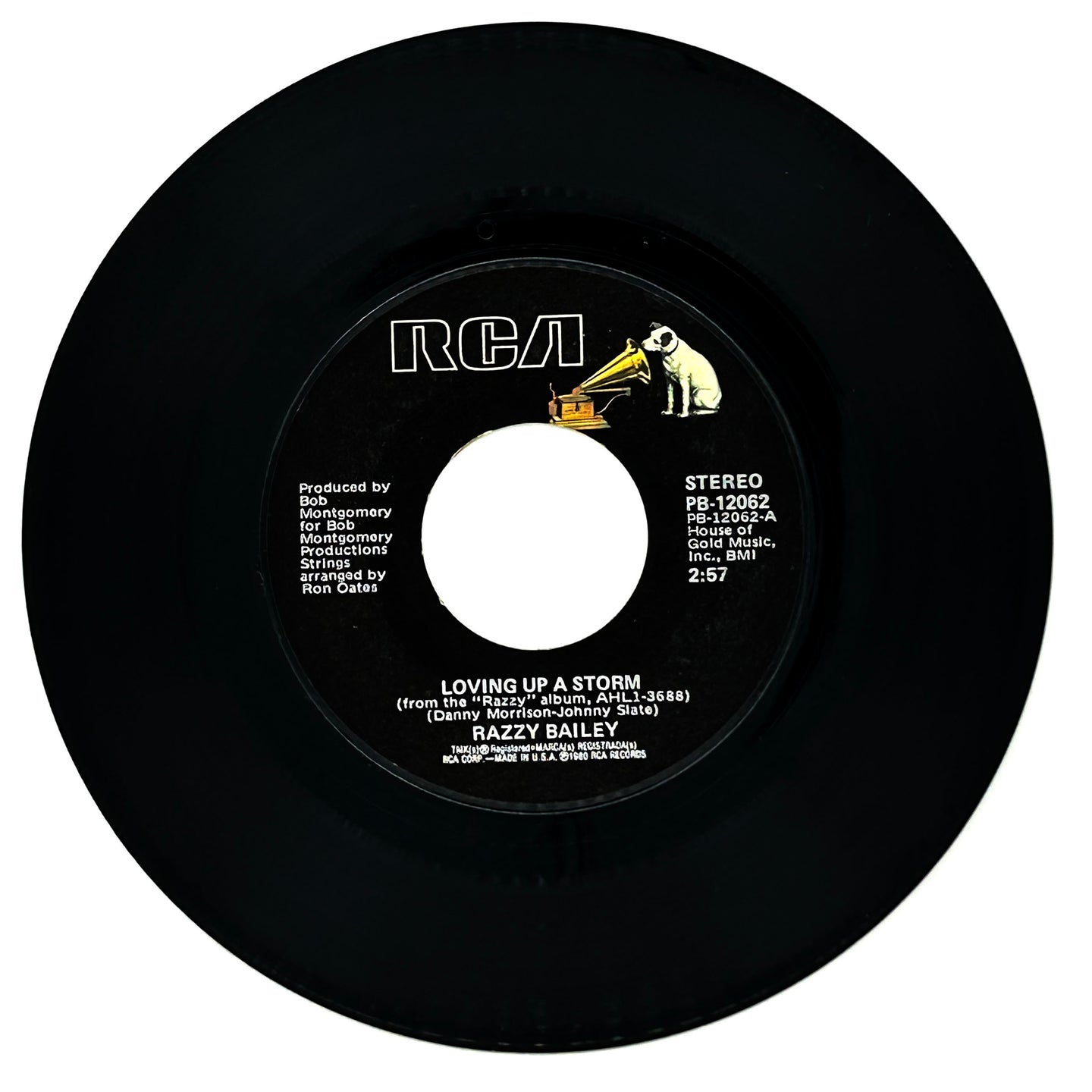 Razzy Bailey : LOVING UP A STORM/ WHAT'S A LITTLE LOVE BETWEEN FRIENDS