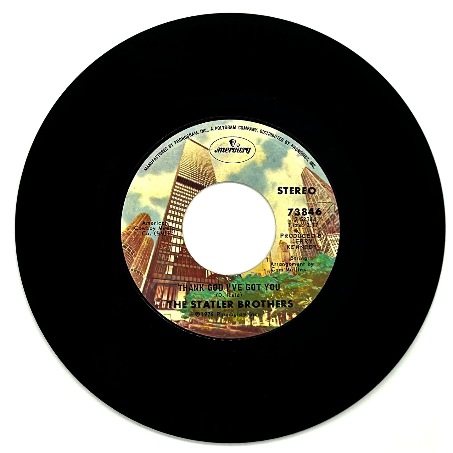 Statler Brothers, The : THANK GOD I'VE GOT YOU/ HAT AND BOOTS