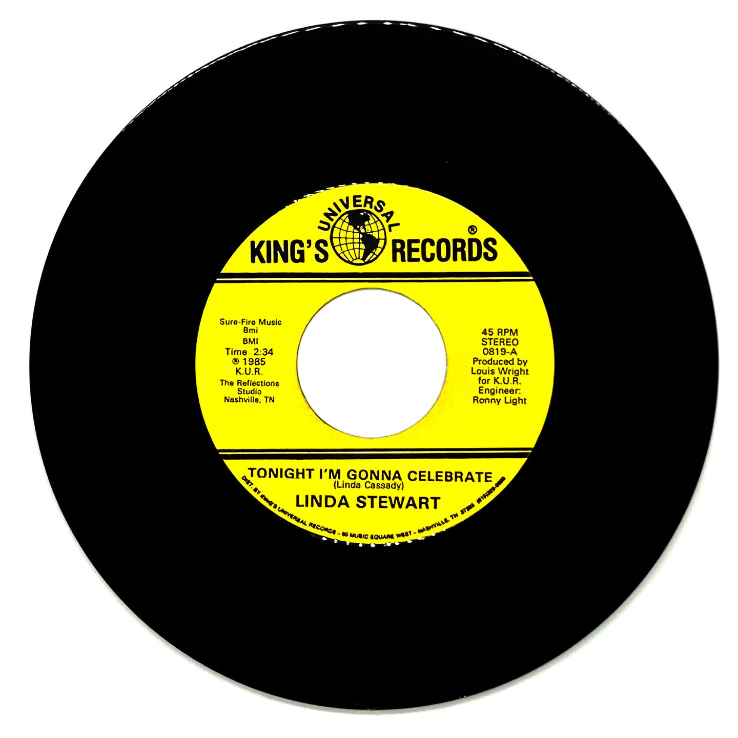 Linda Stewart : TONIGHT I'M GONNA CELEBRATE/ THE HOME YOU'RE TEARING DOWN