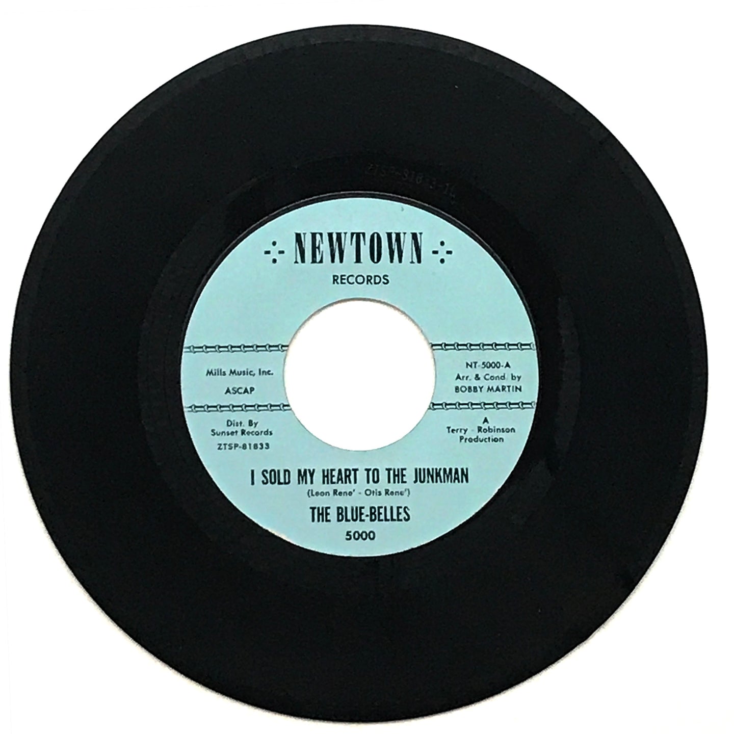 Blue-Belles, The : I SOLD MY HEART TO THE JUNKMAN/ ITTY BITTY TWIST